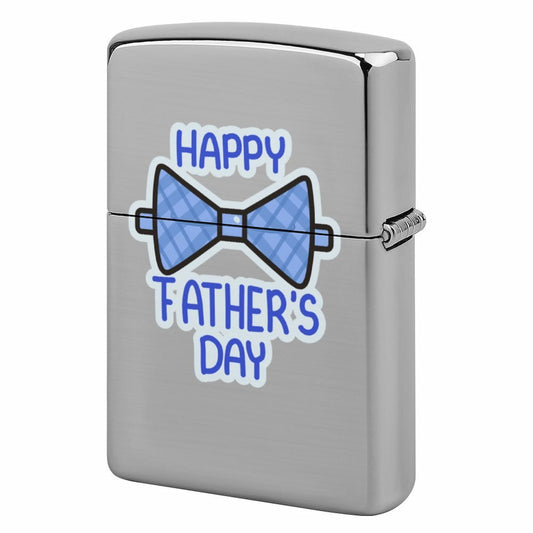 Personalized Engraved Lighter with "Happy Father's Day" design. Perfect unique gift for him.