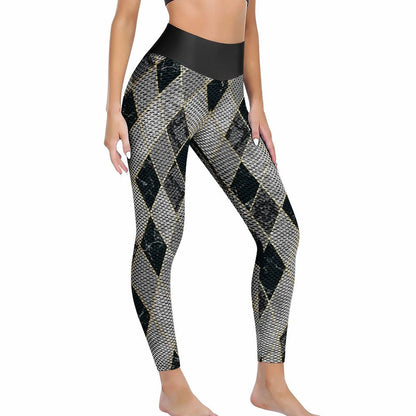 Leggings push-up personnalisés à effet nid d'abeille - Pantalon de yoga gainant sur mesure