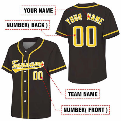 Custom Stitched Baseball Jersey Hip Hop Style, showing name, team name, and numbers.