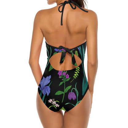 Personalized Women Slimming One Piece Swimsuits Tummy Control Vintage Bathing Suits