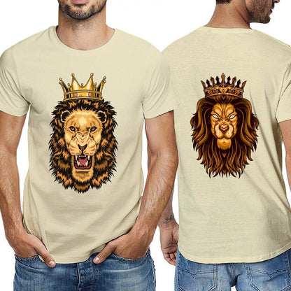 Custom T Shirt for Men, Add Your Image to Front and Back Printing, Customized T Shirts Design Your Own