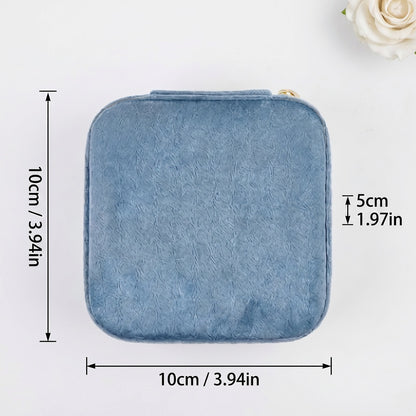 Product size chart in CM and IN for jewelry box