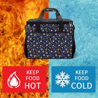 Large Custom Lunch Bag For Work And Travel Cooler.