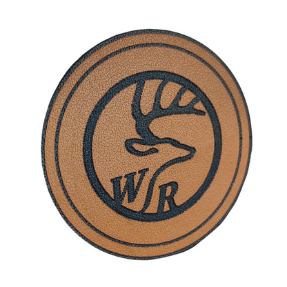 Wholeasle Custom Leather Patches for Hats,Jackets,Jeans No Minimum