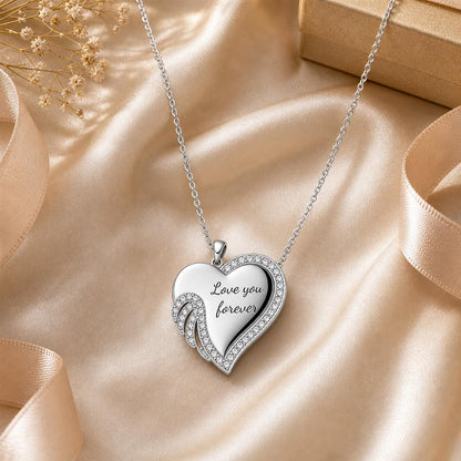 Love You Forever necklace in a gift scene