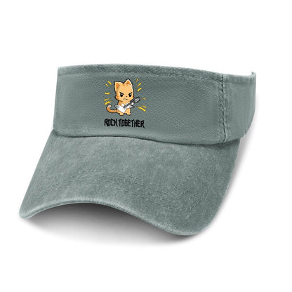 Personalized Visor Hat for Men & Women | Custom Logo or Text Design & Adjustable Fit