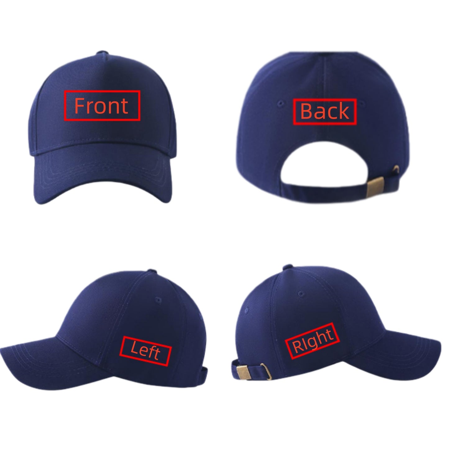 Custom Baseball Cap with Your Text,Personalized Adjustable Trucker Caps Casual Sun Peak Hat