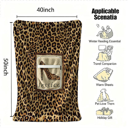 40x50 inch leopard blanket size and gift guide.