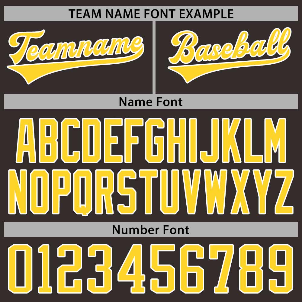 Personalized Women Baseball Jersey font examples for team name, name, and number stitching.