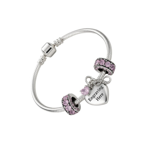 personalized bracelet with charms