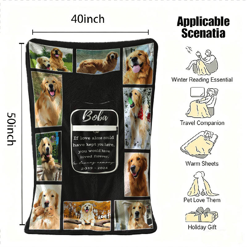 40x50 inch dog memorial blanket size and usage guide