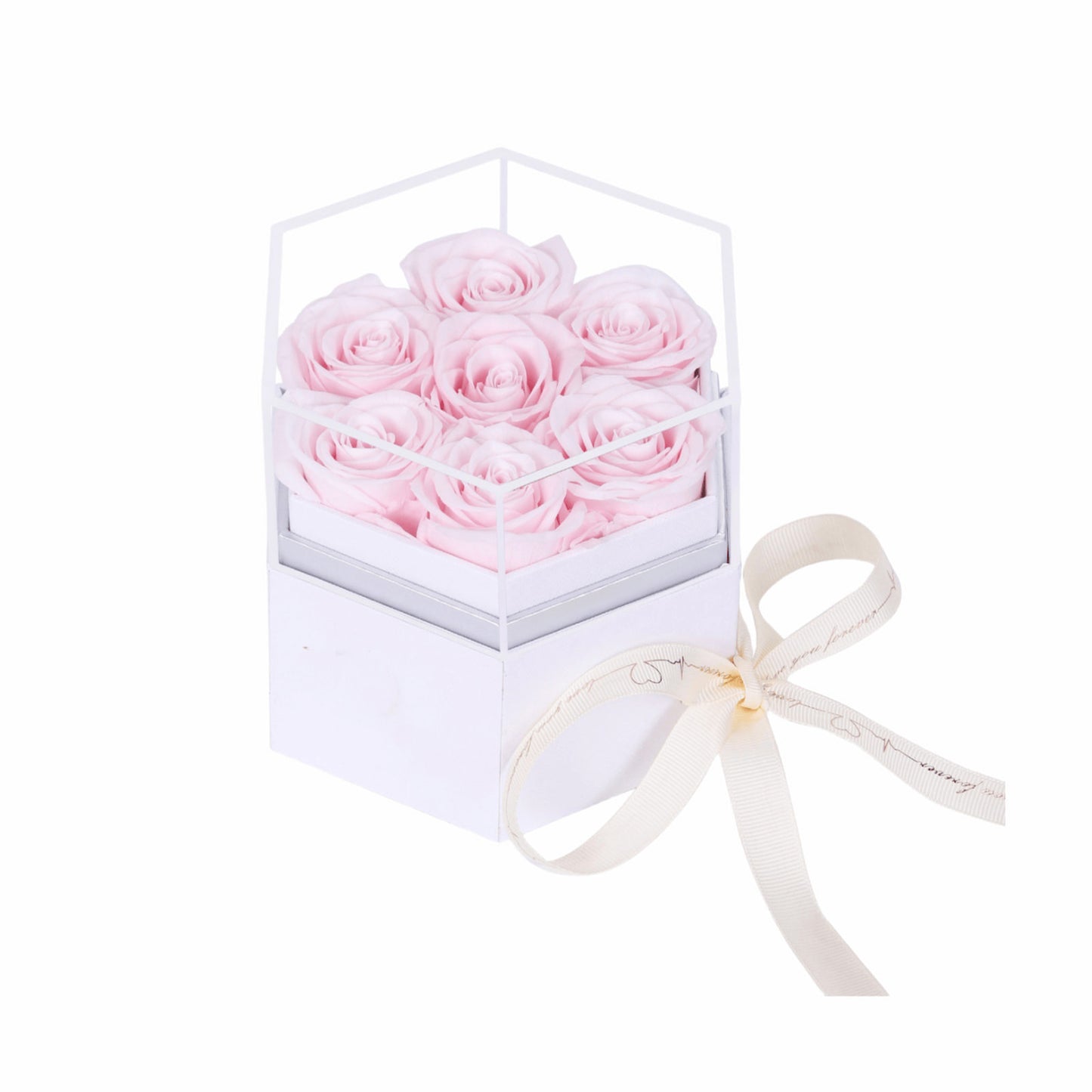 Personalized Eternal Preserved Roses Box - Luxury Immortal Flower Gift for Her