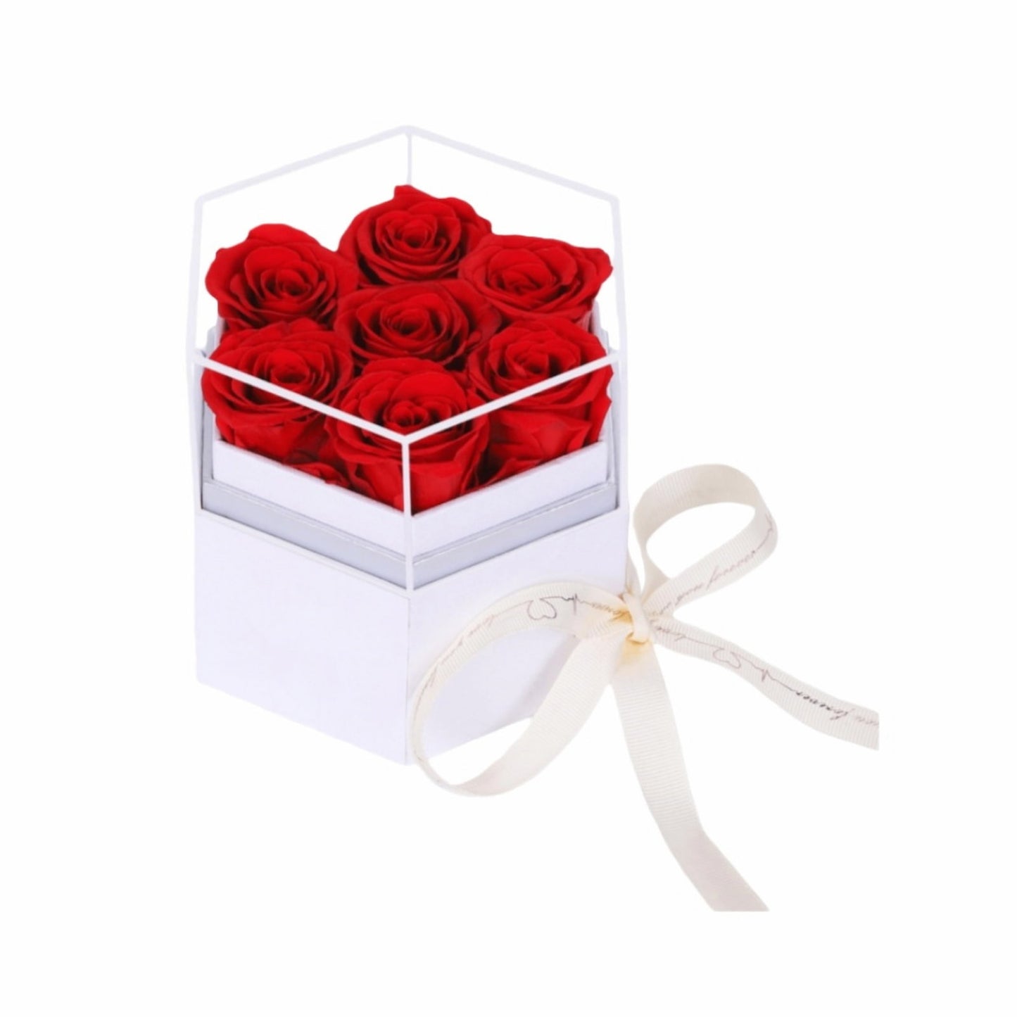 Personalized Eternal Preserved Roses Box - Luxury Immortal Flower Gift for Her