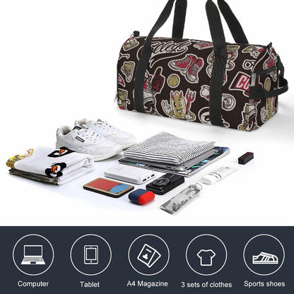 Training Handbag Capacity For Laptop Tablet Clothes And Sports Shoes.
