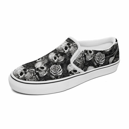 Custom Print Slip On Shoes For Men Women.