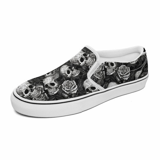 Custom Print Slip On Shoes For Men Women.