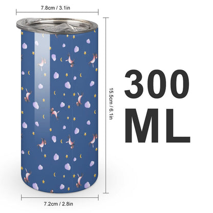 300ML stainless steel cup size dimensions and capacity.