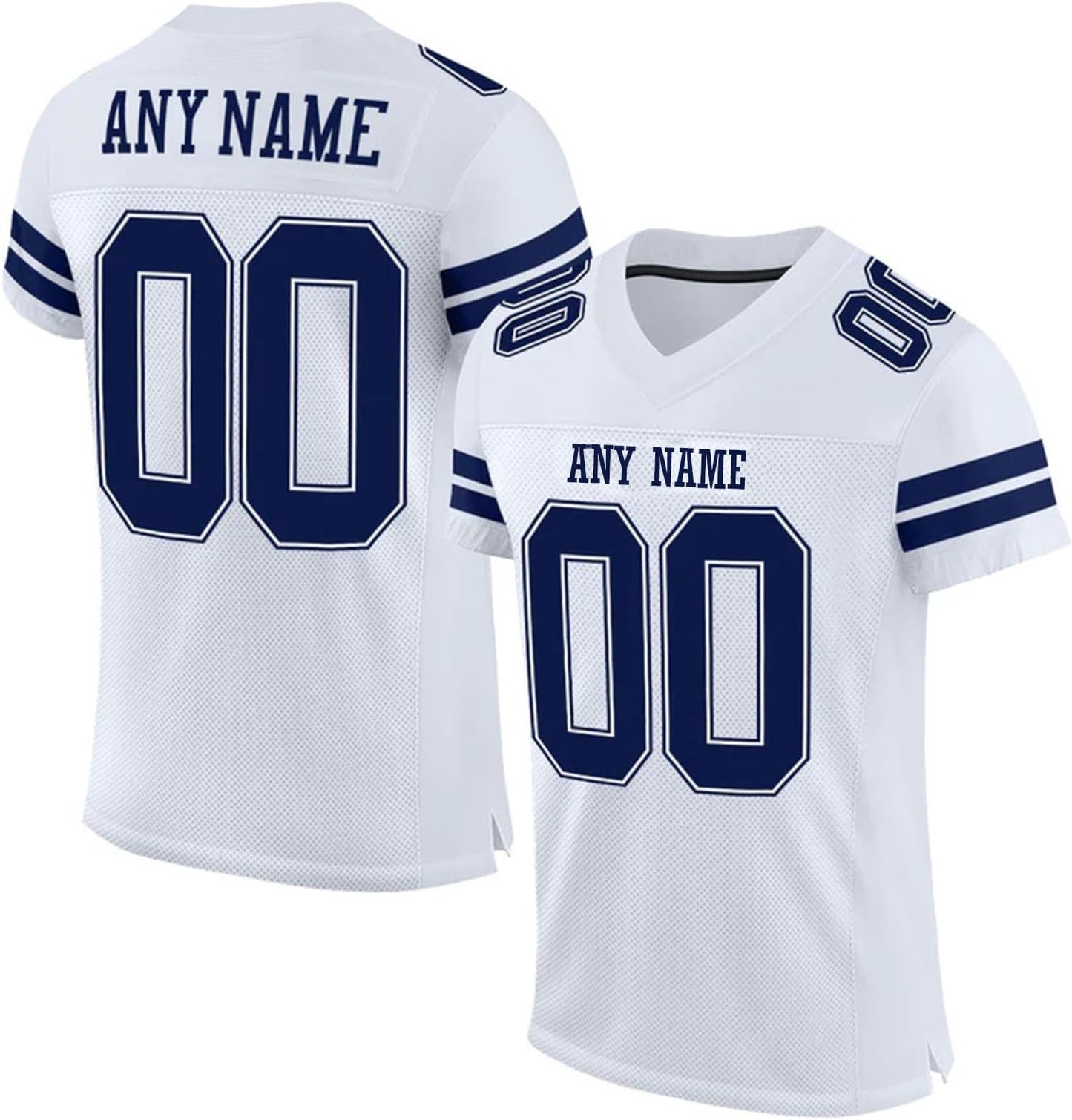 Custom Football Jersey Personalized Stitched Team Name & Number Sports Uniform for Men